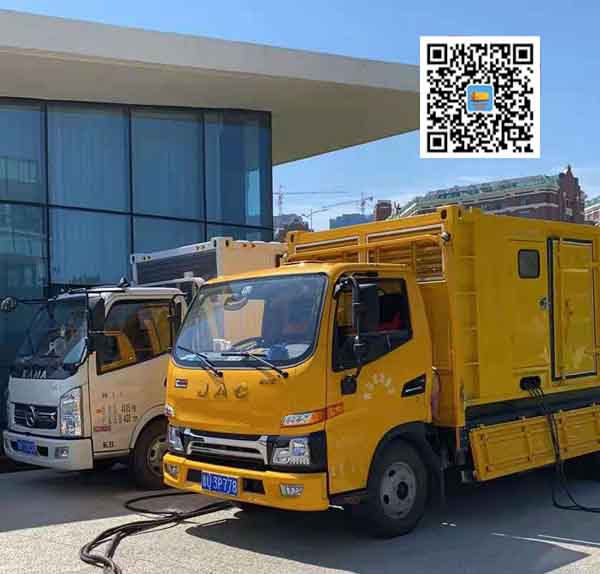 海勃湾出租发电车