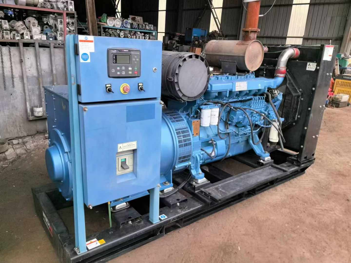 海勃湾500kW 柴油发电机组可带动设备功率的计算公式是什么?