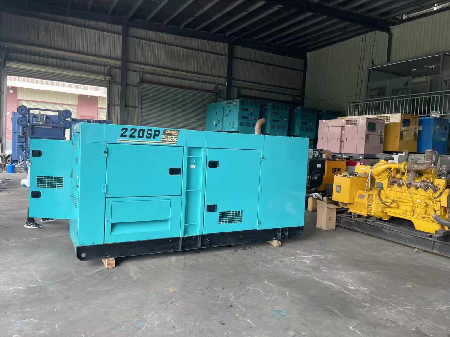 海勃湾600kW柴油发电机组带载能力?